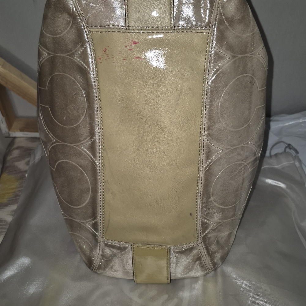 Coach Maggie Shimmer Hobo Bag - Picture 6 of 13